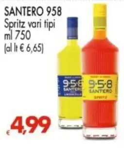 Despar Santero spritz vari tipi offerta