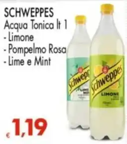 Despar Schweppes Acqua Tonica offerta