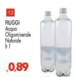 Despar Fiuggi Acqua Oligominerale Naturale offerta