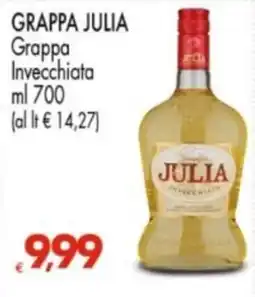 Despar Grappa Julia offerta