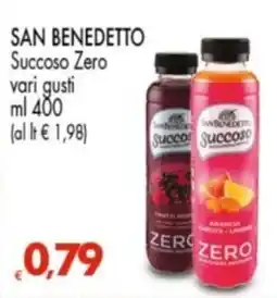 Despar San Benedetto Succoso Zero offerta