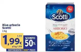 Riso arborio Scotti