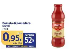 Sigma Superstore Passata di pomodoro Mutti offerta