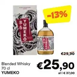 Unes Blended Whisky YUMEKO offerta