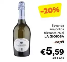 Unes Beveranda analcolica frizzante LA GIOIOSA offerta