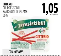 Carico Cash & Carry Gli Irresistibili bastoncini di salame Citterio offerta