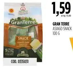 Carico Cash & Carry GranTerre Asiago Snack offerta
