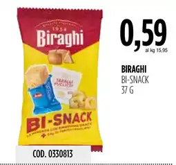Carico Cash & Carry Biraghi Bi-Snack offerta