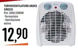 Emisfero Termostato ventilazione estiva offerta