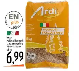 Emisfero Ardi Pellet di legno di classe superiore Abete Italiano offerta