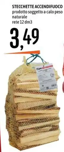 Emisfero Stecchette accendifuoco Fire offerta