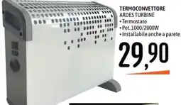 Emisfero Termoconvettore Ardes Turbine offerta