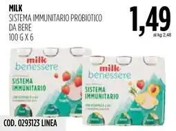 Carico Cash & Carry milk benessere sistema immunitario offerta
