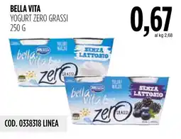 Carico Cash & Carry Bella Vita yogurt zero grassi offerta