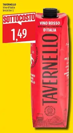 Emisfero Vino rosso Tavernello offerta