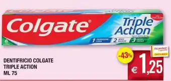 Dentifricio Colgate Triple Action