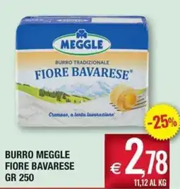 Palmarket Burro Meggle Fiore Bavarese offerta