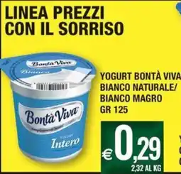 Palmarket Yogurt Bontà Viva Bianco Intero offerta