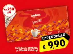 Spak Supermercati Caffè Suerte LAVAZZA offerta
