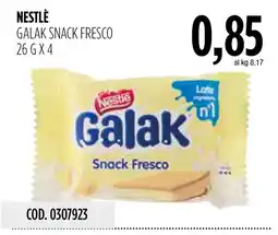 Carico Cash & Carry Galak Snack Fresco offerta