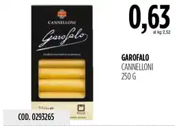 Carico Cash & Carry Garofalo cannelloni offerta