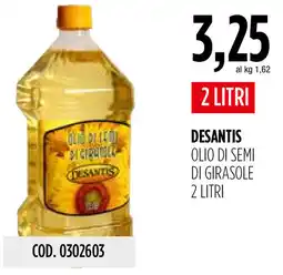 Carico Cash & Carry Olio di semi di girasole Desantis offerta