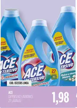 Carico Cash & Carry Ace Detersivo Lavatrice offerta