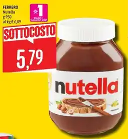 Emisfero Nutella offerta
