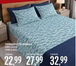 Emisfero Completo letto flanella offerta