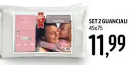 Emisfero Set 2 guanciali Duetto offerta