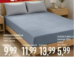 Emisfero Lenzuolo flanella offerta