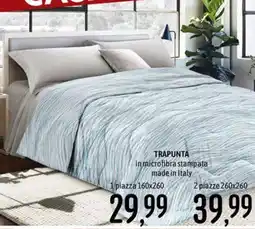 Emisfero Trapunta in microfibra stampata offerta