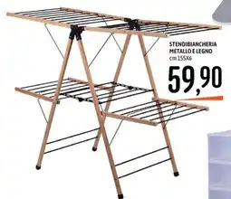 Emisfero Stendibiancheria metallo e legno offerta