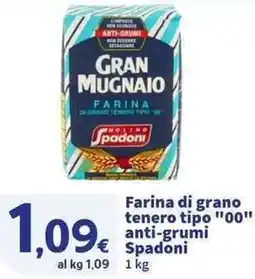 Sigma Superstore Farina di grano tenero tipo "00" anti-grumi Spadoni offerta