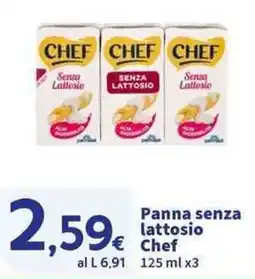Sigma Superstore Panna senza lattosio Chef offerta