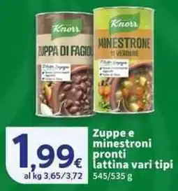 Sigma Superstore Knorr Zuppa di fagioli offerta