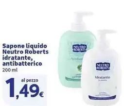 Sigma Superstore Sapone liquido Neutro Roberts idratante offerta