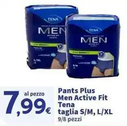Sigma Superstore Pants Plus Men Active Fit Tena offerta