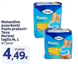 Sigma Superstore Mutandine assorbenti Pants protect+ Tena Normal offerta