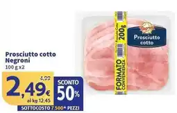 Sigma Superstore Prosciutto cotto Negroni offerta