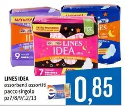 Emisfero Lines Idea assorbenti offerta