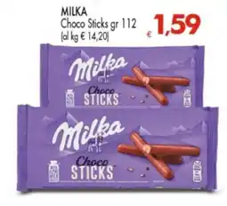 Despar Milka Choco Sticks offerta