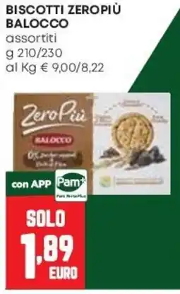Pam Biscotti Zeropiu Balocco offerta