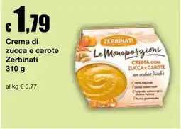Sì con te Market Crema di zucca e carote Zerbinati offerta