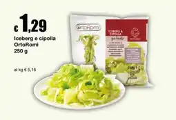 Sì con te Market Iceberg e cipolla OrtoRomi offerta