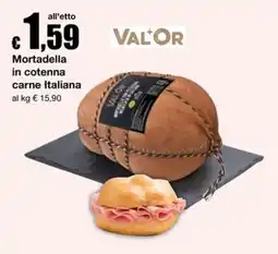 Sì con te Market Mortadella in cotenna carne Italiana offerta