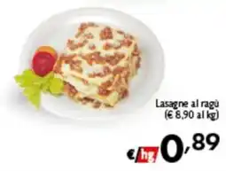 Spak Supermercati Lasagne al ragù offerta