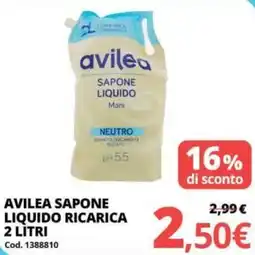 Brico Io Avilea Sapone Liquido Ricarica offerta