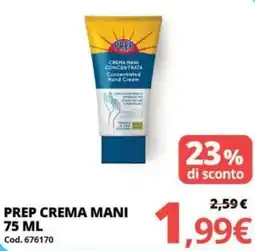 Brico Io Prep crema mani offerta