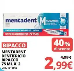 Brico Io Mentadent dentifricio offerta